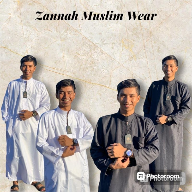 Jubah Pria/Jubah Pria Dewasa/Jubah Premium/Jubah Polos/Jubah Berkualitas/Jubah Putih/Jubah Hitam/Gam