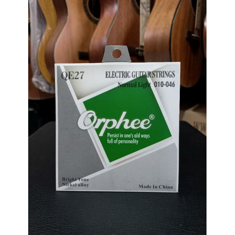 SENAR ORPHEE QE27 SENAR GITAR ELEKTRIK ORPHEE 010