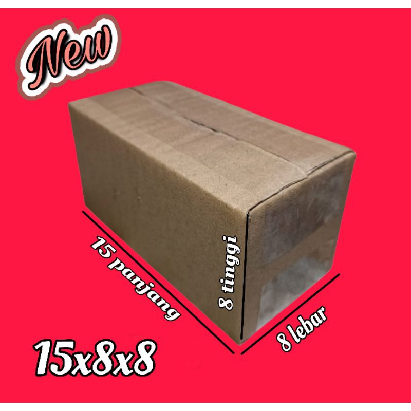 

kardus packing UK 15x8x8 kardus kecil kardus besar