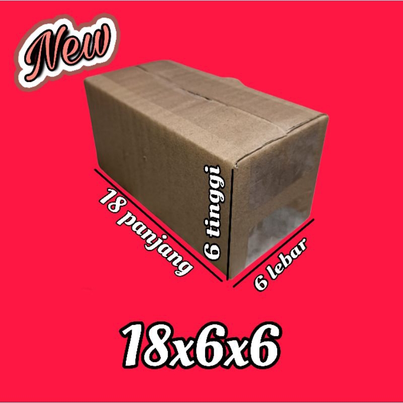 

kardus packing UK 18x6x6 kardus kecil kardus besar