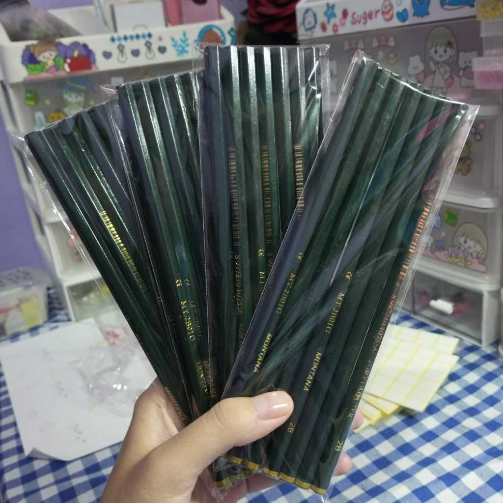 

7PCS PENSIL 2B MONTANA | PAKET PENSIL SEKOLAH