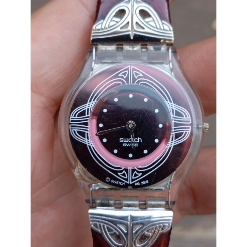 jam swatch ladies tipis original preloved second bekas original