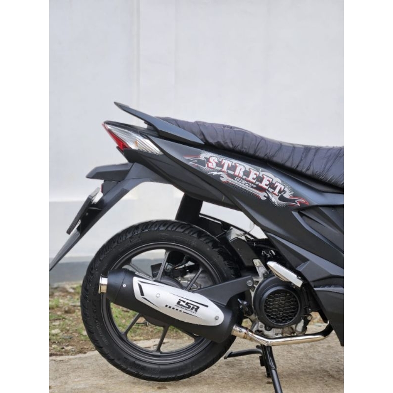 CSR RACING KNALPOT CSR RACING BEAT SCOOPY GENIO FULL SYSTEM