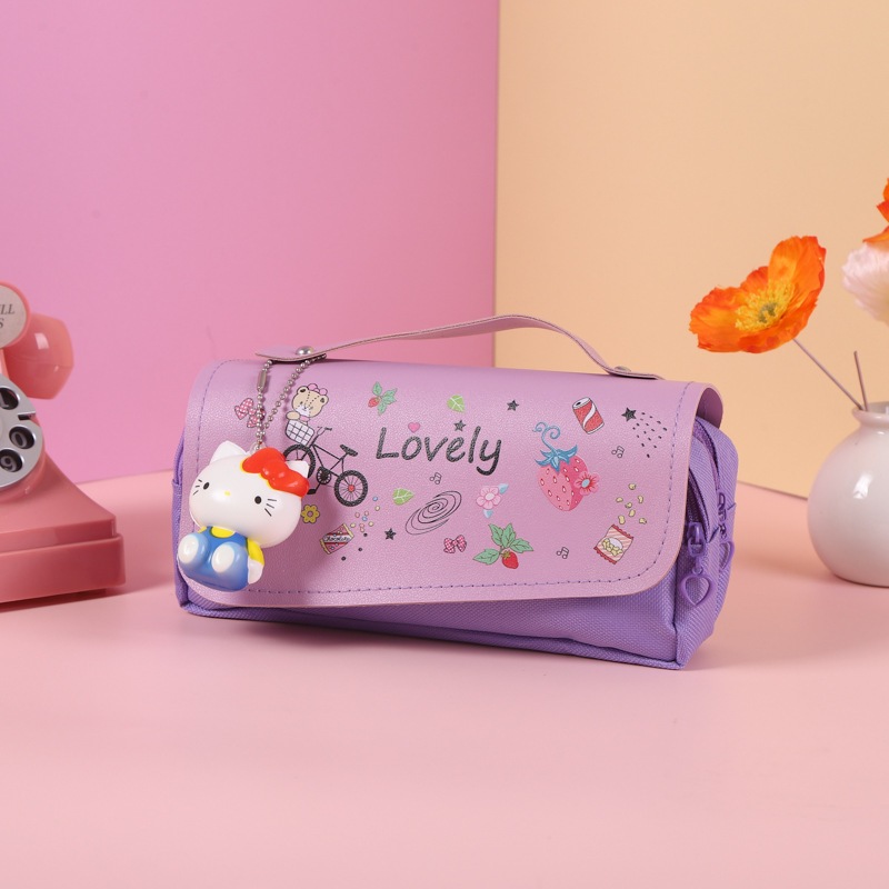 

Girl's Stress Relieving Pen Bag, New Kulomi Pen Box, Student Large Capacity Stationery Box