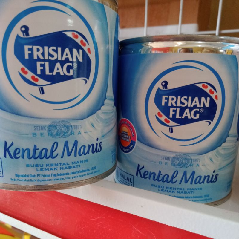 

susu bendera putih 370 gr susu kental manis skm frisian flag