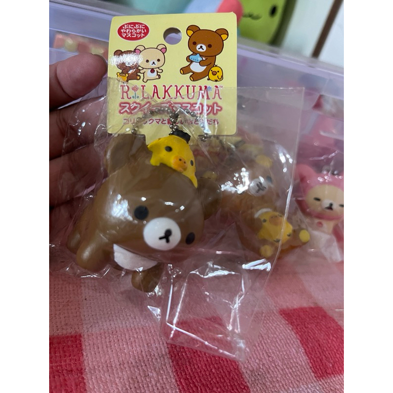 Paket Squishy Set Super Rare Chairoikoguma Koguma Rilakkuma Rillakkuma Rillakuma Tag