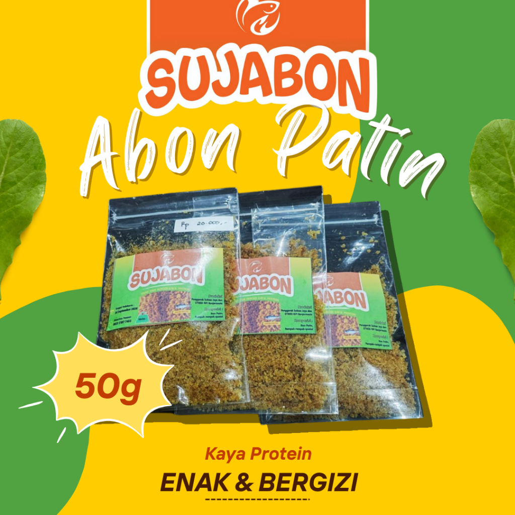 

Abon Ikan Patin Original 50g Tanpa Pengawet Oleh-Oleh Kalimantan Selatan