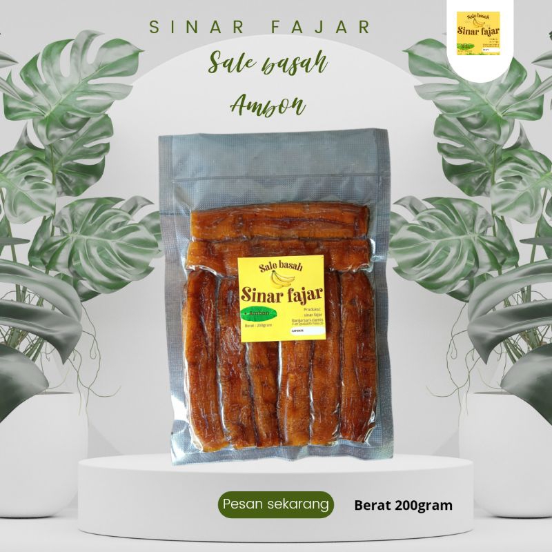 

sale basah pisang Ambon premium 200g