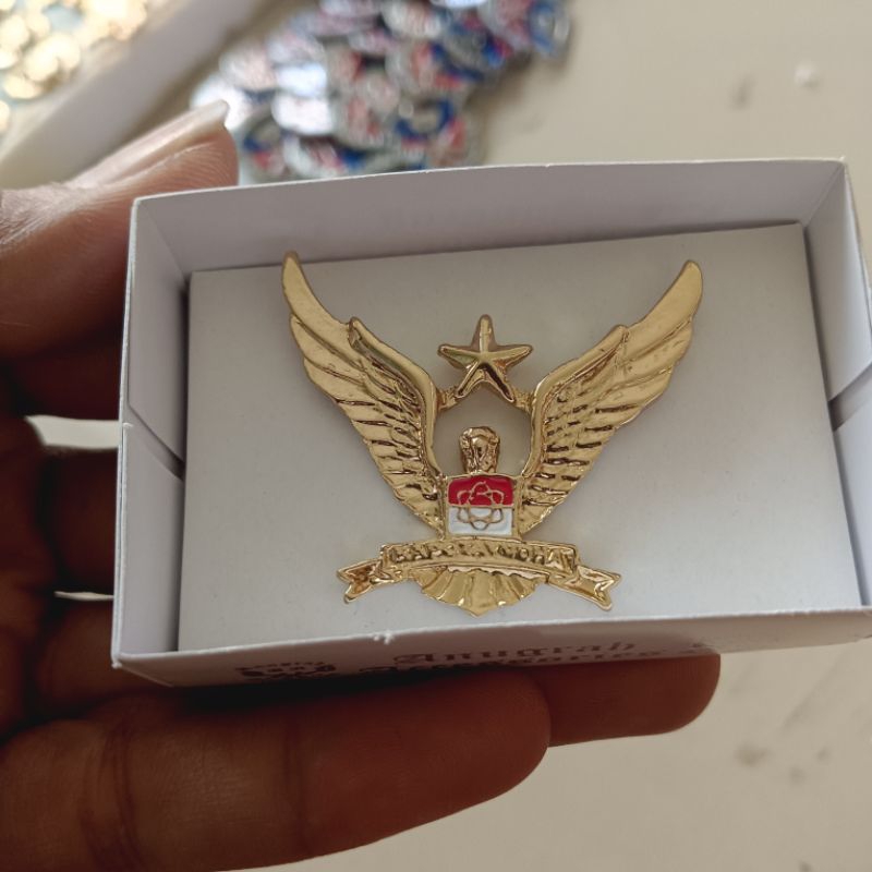 brevet wing pin pdh perhubungan kapota yudha
