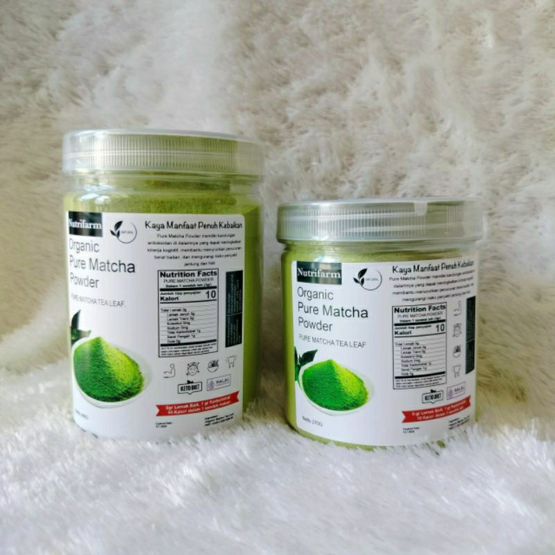 

Nut ri farm Matcha | Teh Hijau | Teh Enak | Teh Matcha