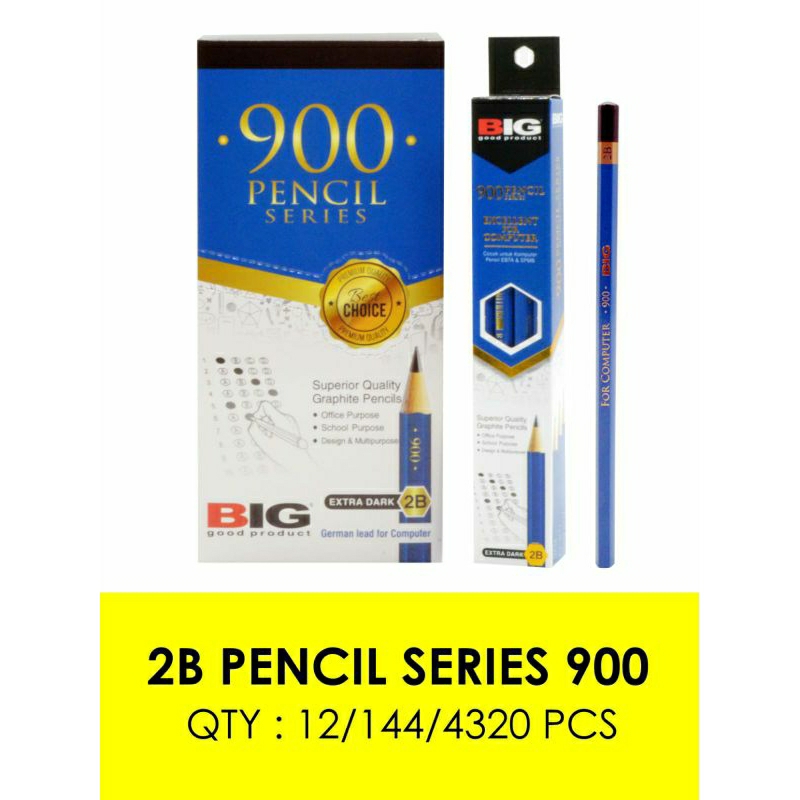 

PENCIL 900 SERIES 2B BIG