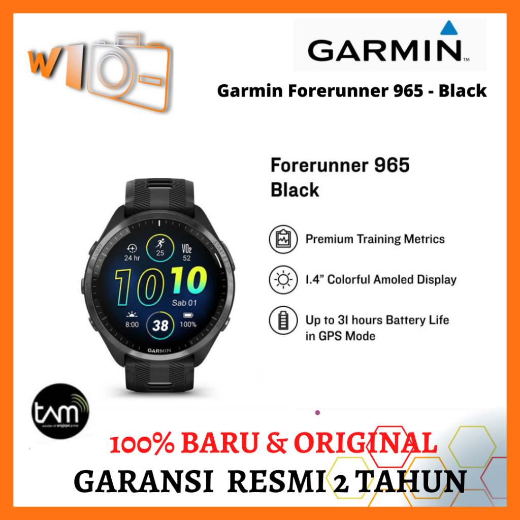 Garmin Forerunner 965 - Black