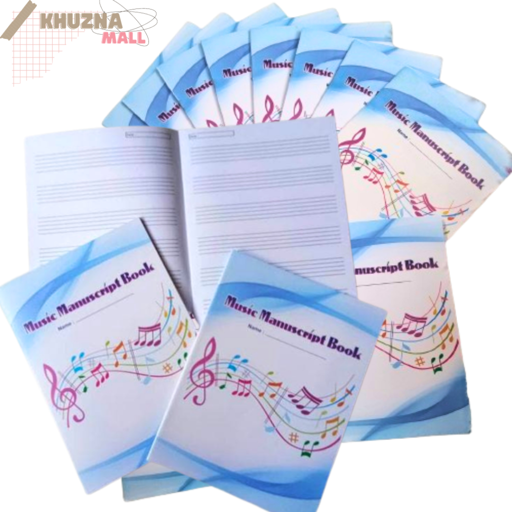 

~mall❤~ Buku Tulis Musik Garis Lima / Buku Tulis Halus Paranada / Buku Music /Perlengkapan Les Musik