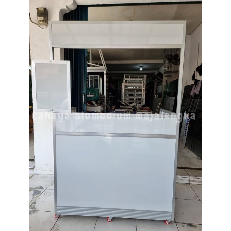 Etalase/ Booth juice,teh poci dll pjg 120cm