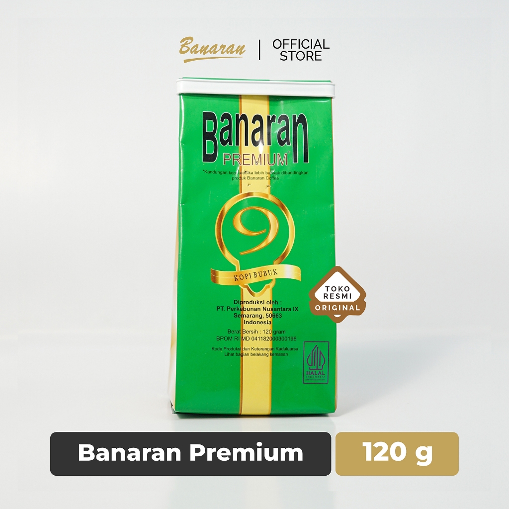 

Banaran Premium 120 gram (Bubuk)