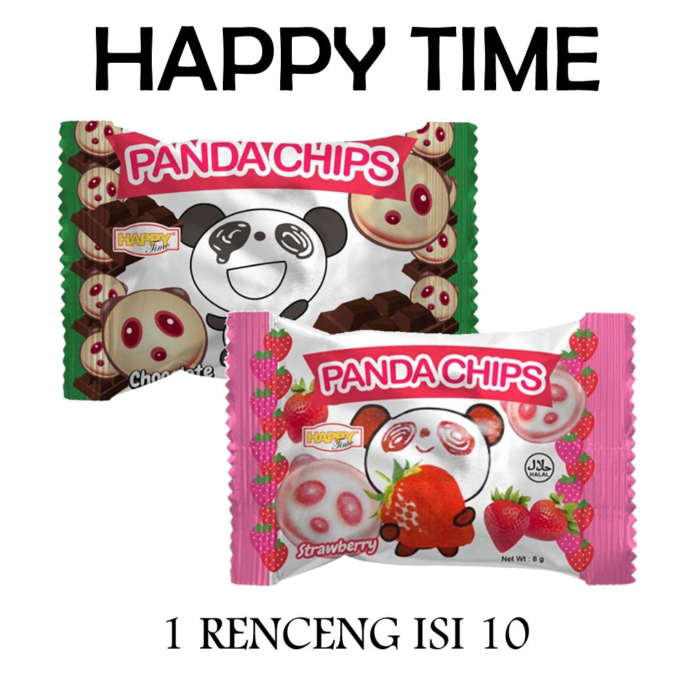 

HAPPY TIME PANDA CHIPS RENCENG ISI 10