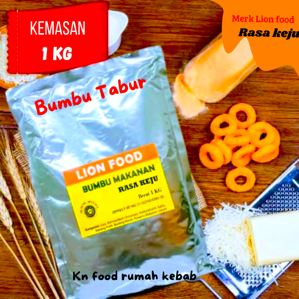 

BUMBU TABUR RASA KEJU MANIS Lion Food KEEMASAN 1 KG