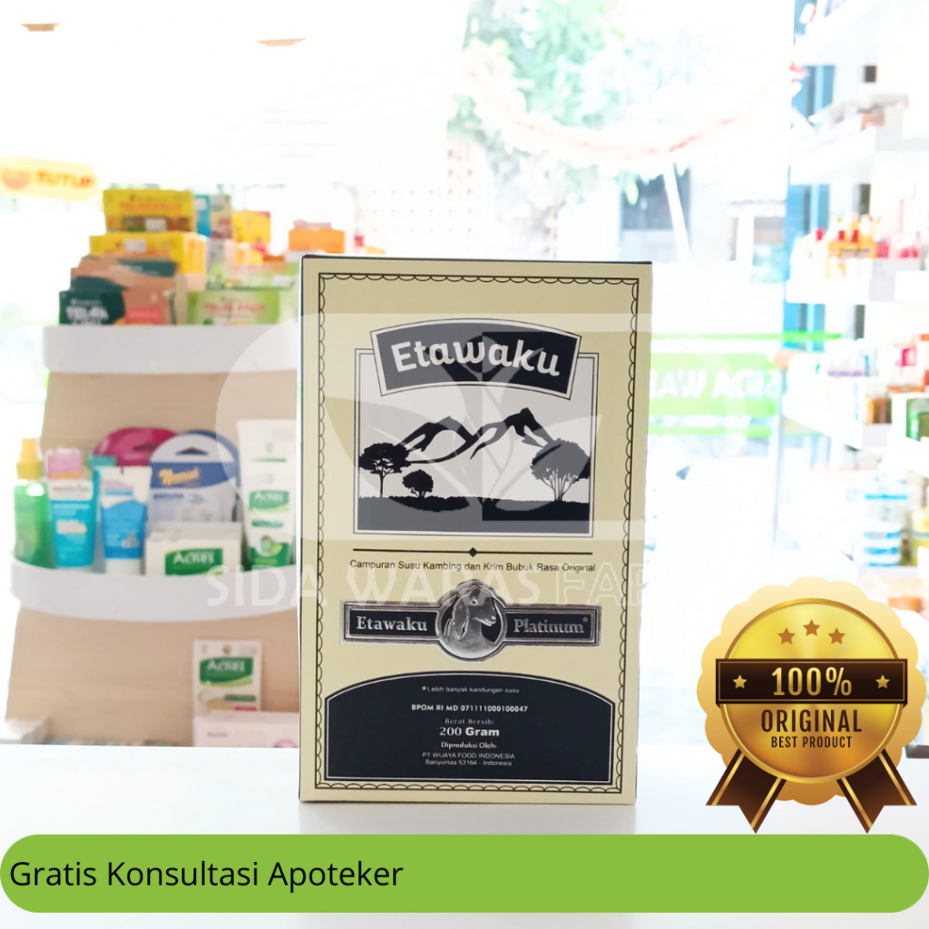 

ETAWAKU PLATINUM 200 GR - SUSU KAMBING ORIGINAL