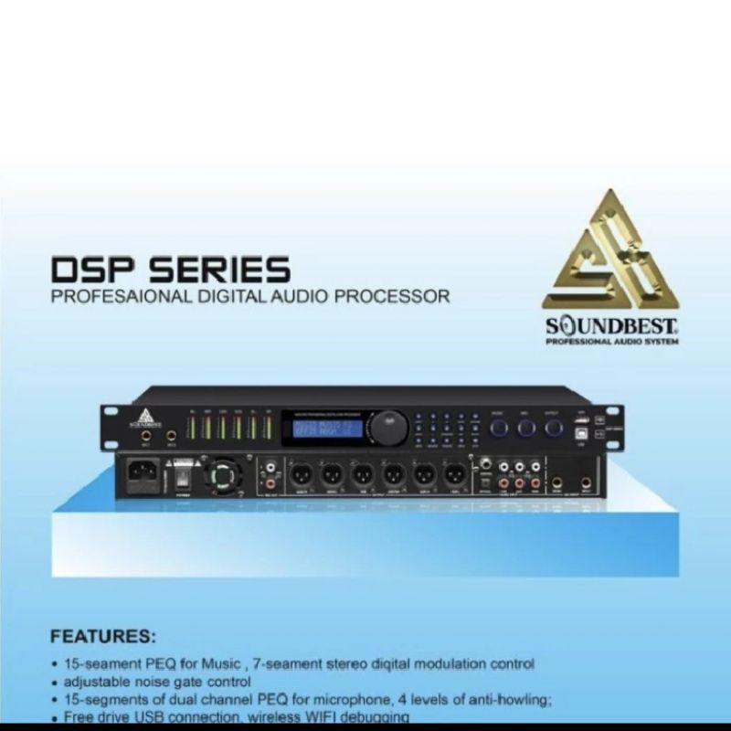 Digital processor soundbest DSP 3900 original processor audio