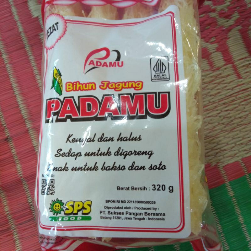 

BIHUN JAGUNG PADAMU 320G