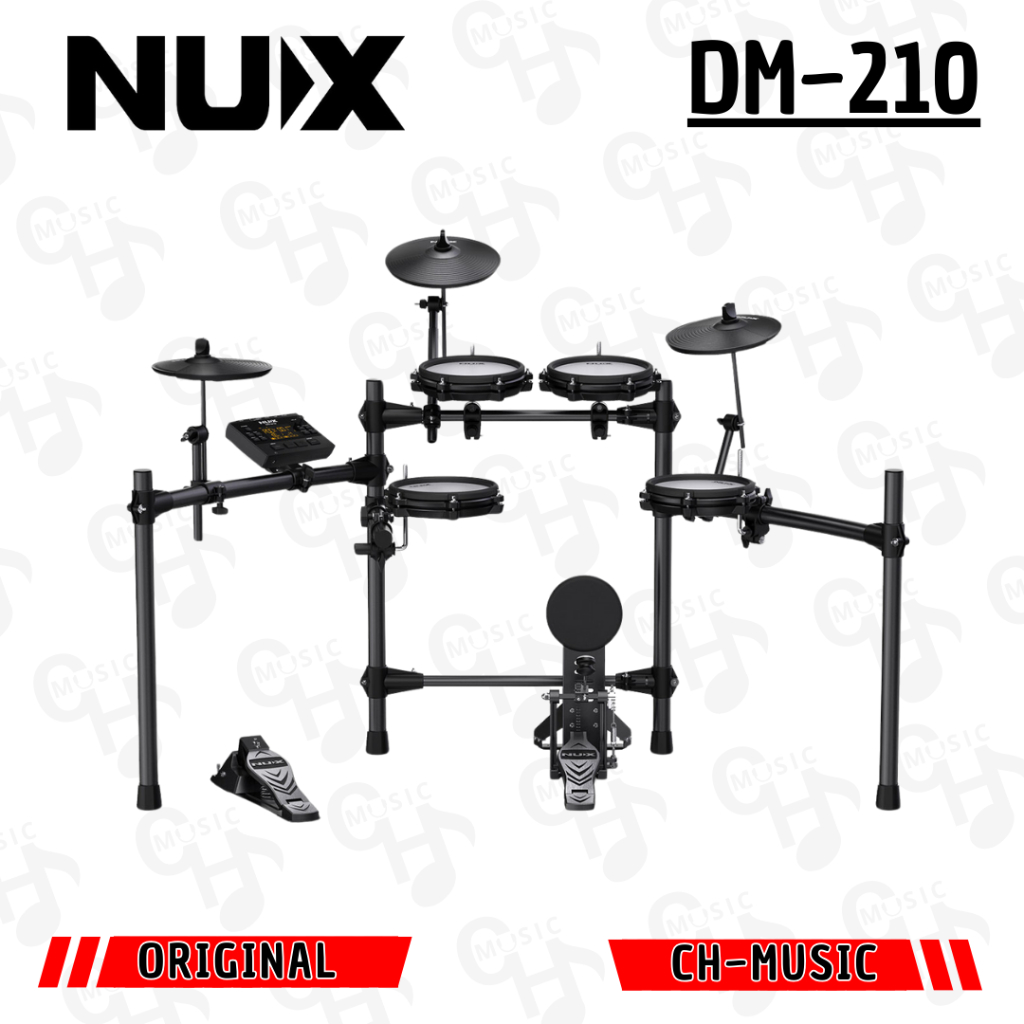 Nux DM210 Portable Digital Electronic Drum Kit Nux DM-210