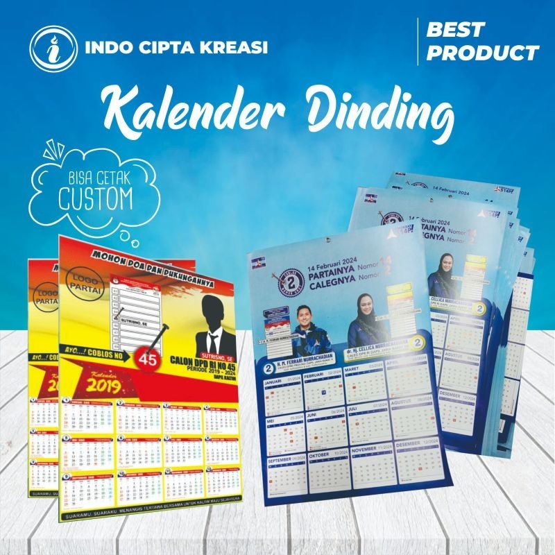 

kalender partai / Kalender dinding