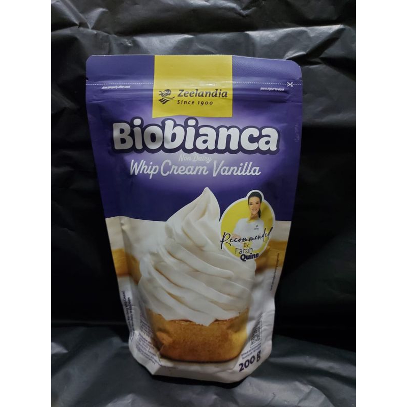 

Biobianca Whipping Cream bubuk 200gr/Whip cream vanila/Zeelandia Biobianca