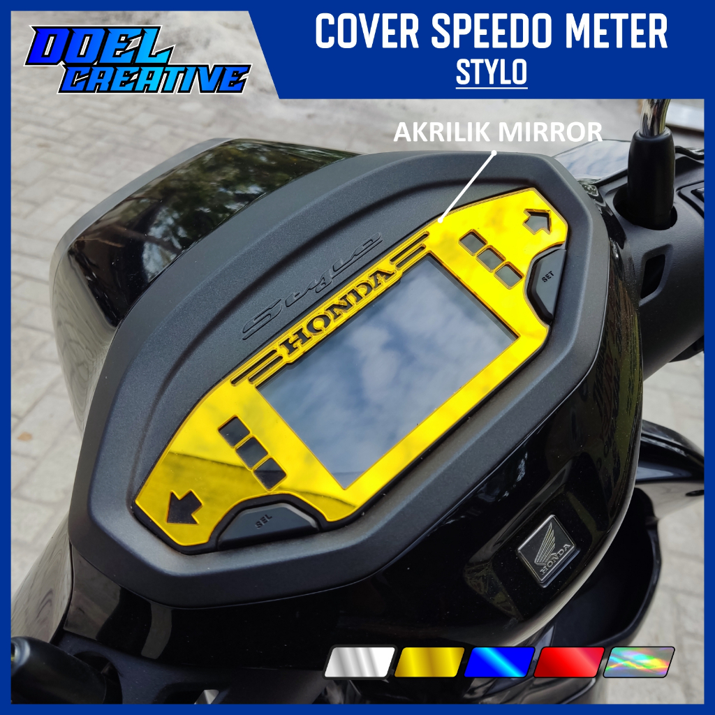 Cover Garnish Speedometer Honda Stylo 160 Doel