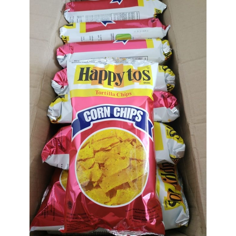 

Happytos Merah (besar) 140gr | Tortilla Chips | Corn Chips