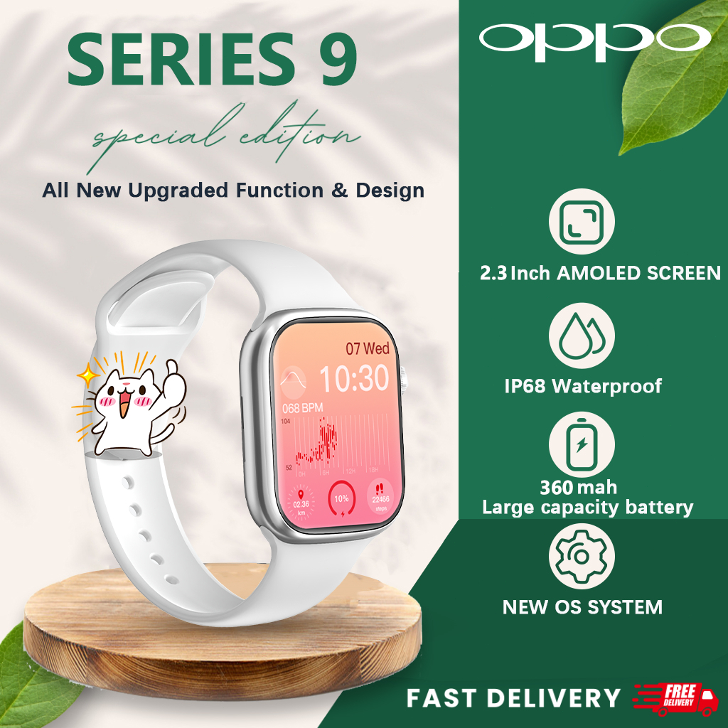[Bisa COD] OPPO Original SmartWatch T900 PRO MAX GE 2.3Inci Layar Sentuh 49Mm Layar Penuh Tahan Air 