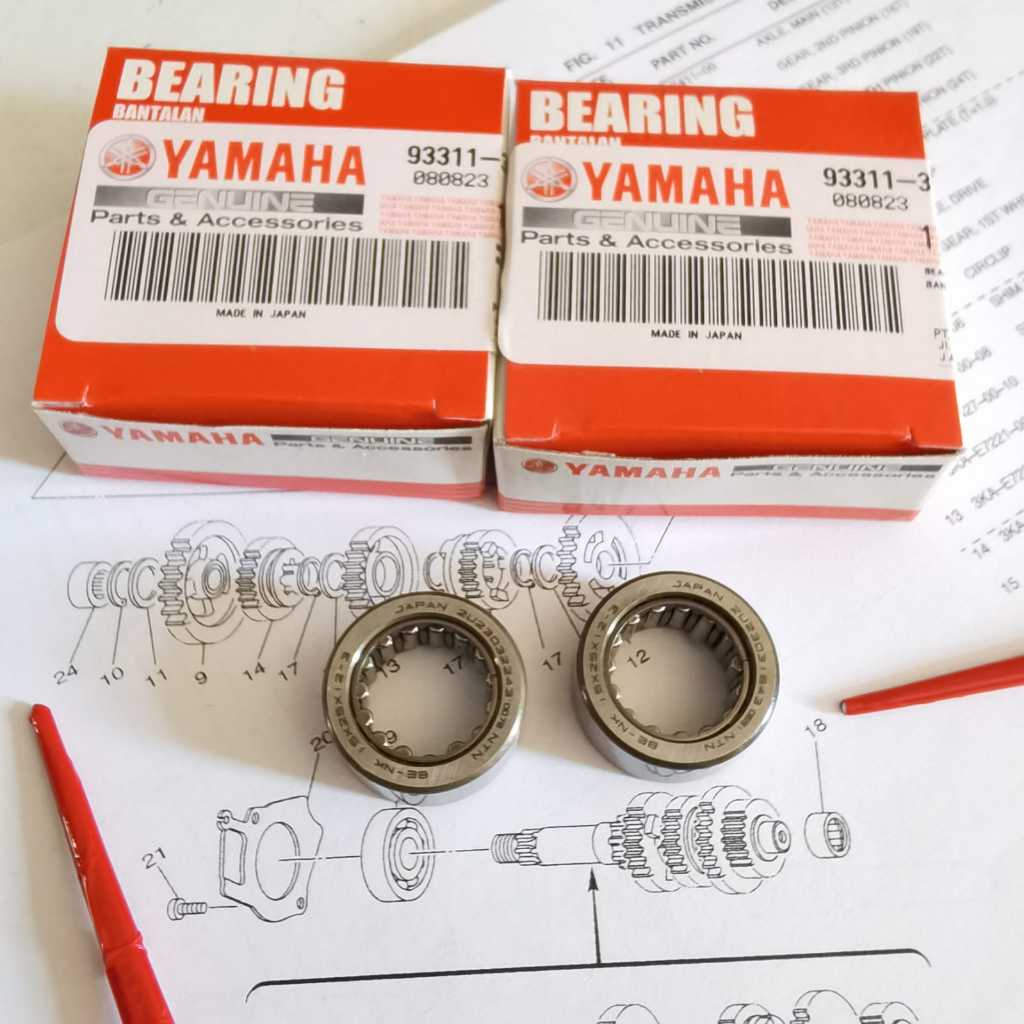 BEARING LAHER BAMBU IKO RASIO RX KING ORI ORIGINAL