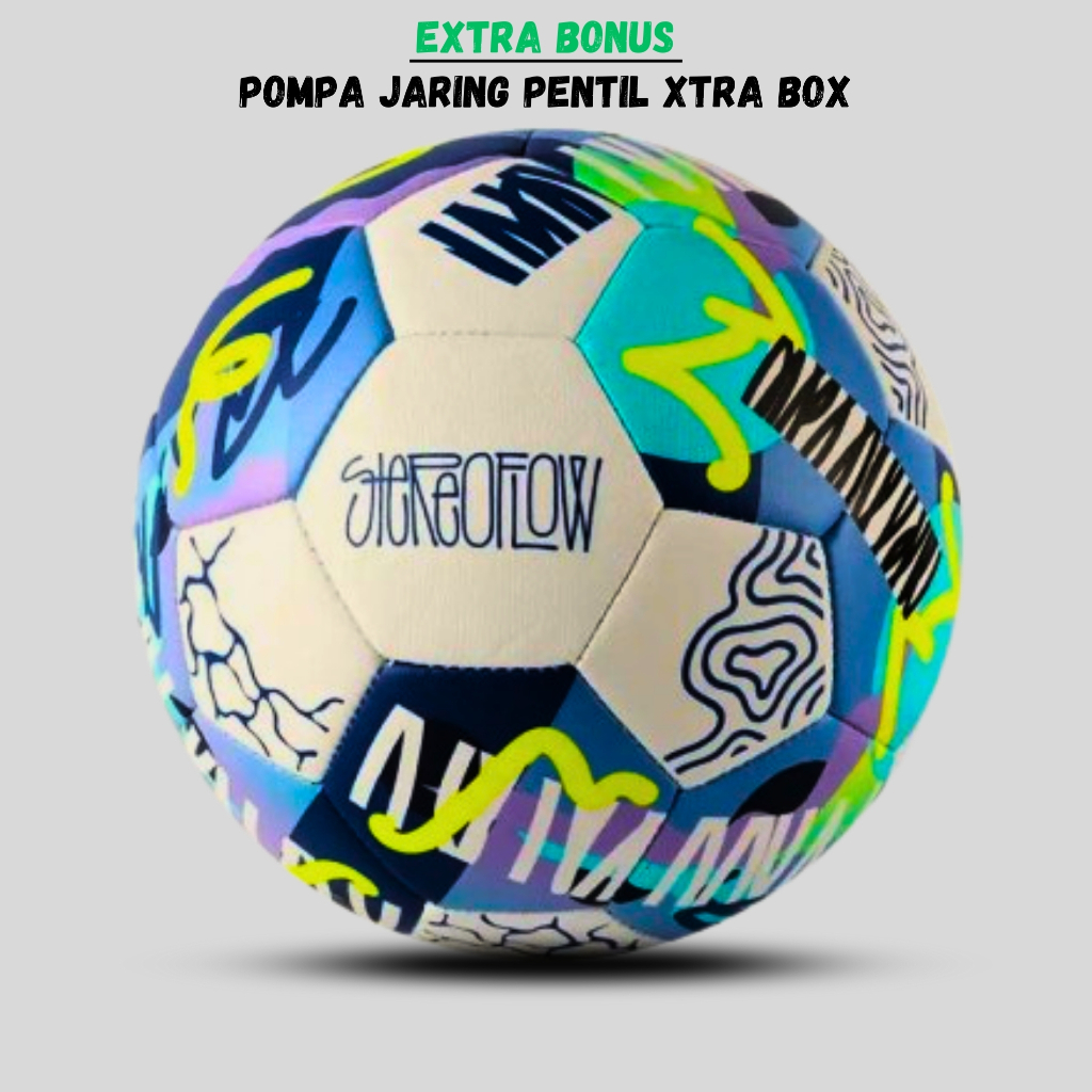 bola sepak SSB size 4 premium bola kaki SPECS STREOFLOW bola sepak empuk size 4