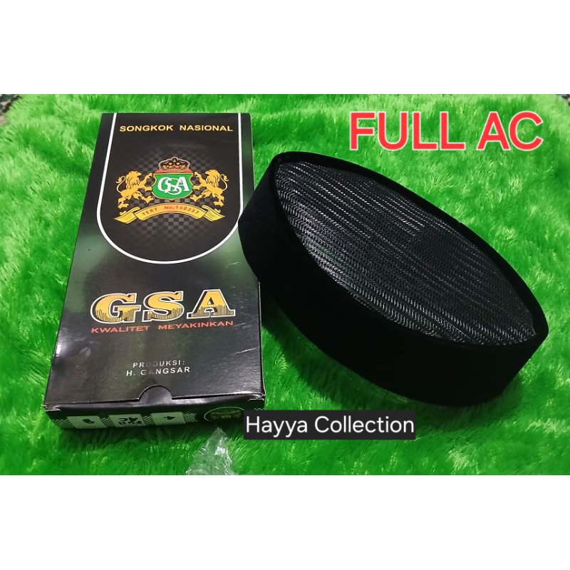 SONGKOK GSA FULL AC dan AC Tinggi 8 dan 9 TERMURAH / PECI HITAM AC / PECI FULL AC / SONGKOK GSA PREM