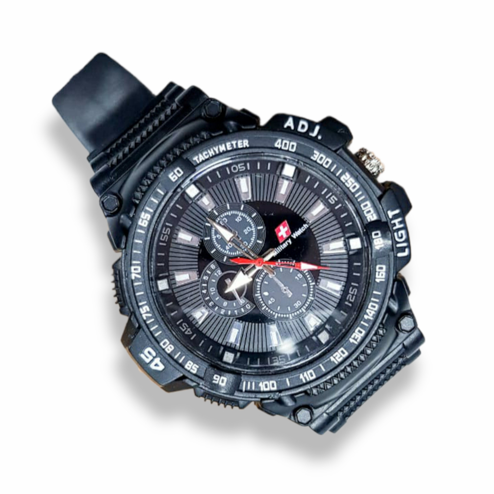 JAM TANGAN KARET SPORT JARUM ANALOG PRIA DEWASA LAKI LAKI MURAH MERIAH