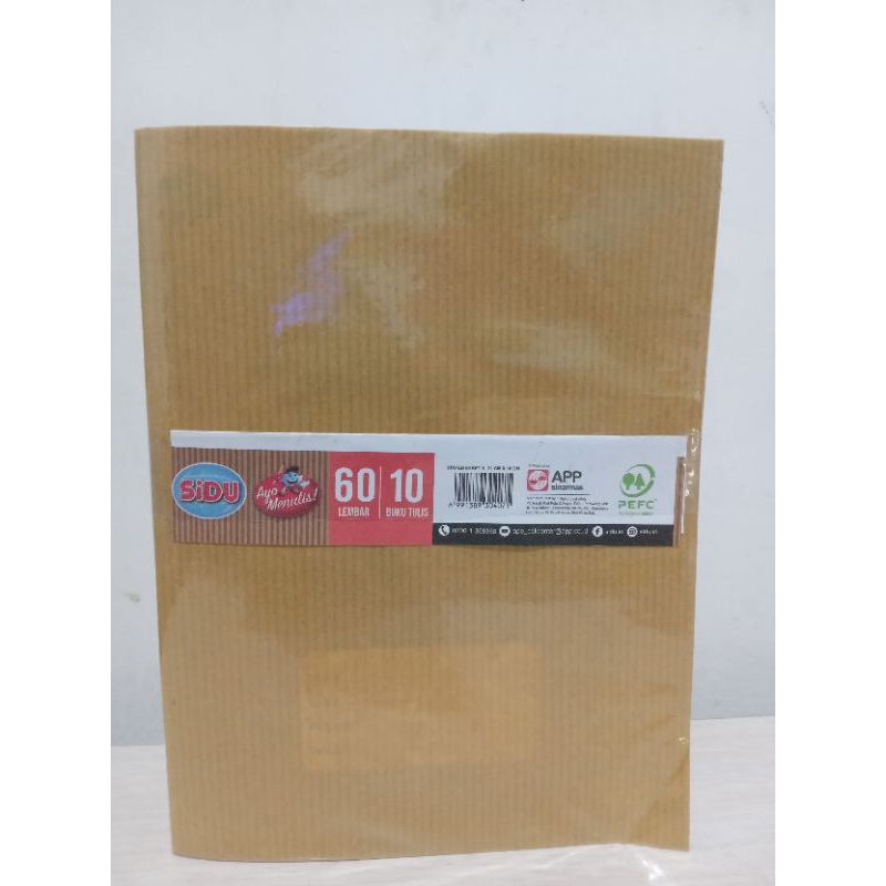 

buku tulis sidu sampul 40L dan 60L