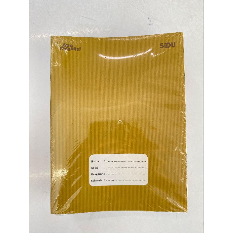 

buku tulis sidu 40L dan 60L polos