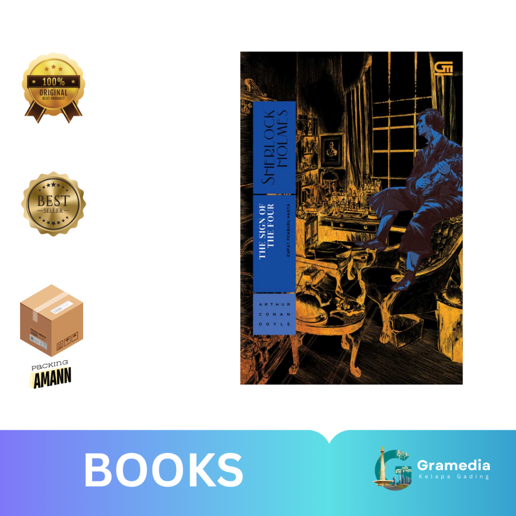 Gramedia MKG - Novel Empat Pemburu Harta (The Sign of Four)