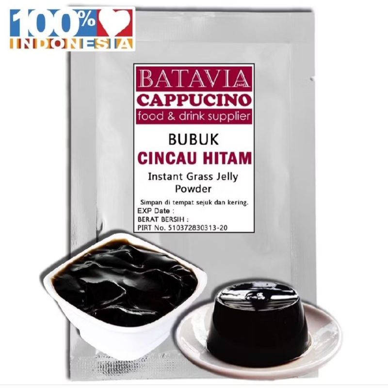 

Bubuk Cincau Hitam Instan Batavia 500gram
