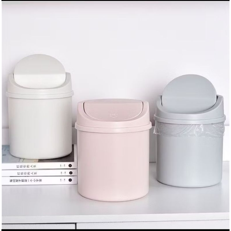 tong sampah mini meja - tempat sampah mini aesthetic