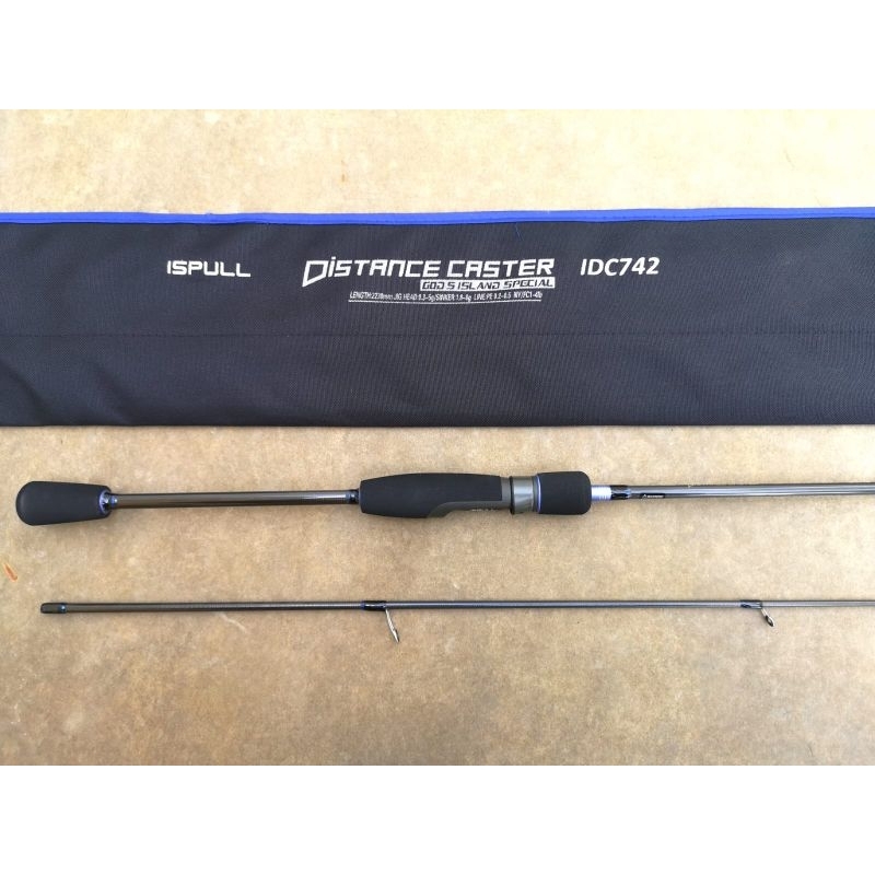 Rod SPINNING ISPULL DISTANCE CASTER IDC742 / 223cm (Line Test 1-4lbs)