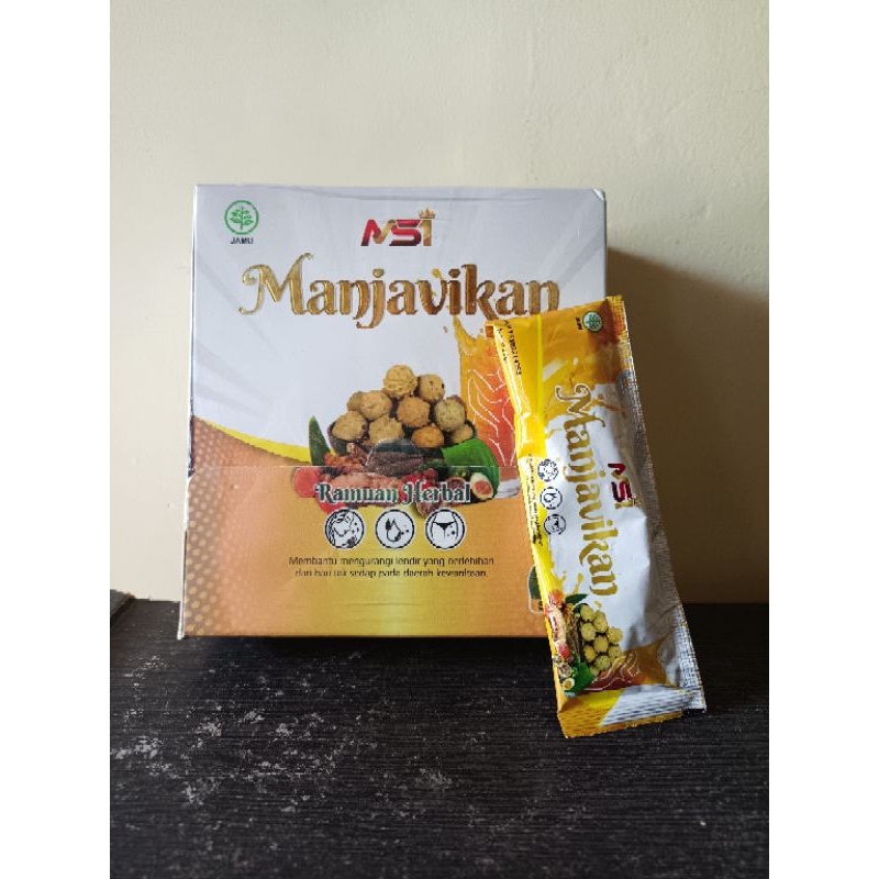 

Manjavikan isi 15 sachet