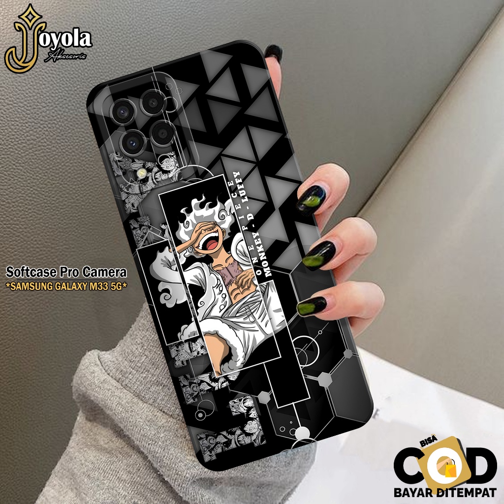 Softcase Samsung Galaxy M33 5G Silikon Pro Camera Fashion Case Anime Kesing Samsung Galaxy M33 5G Ca