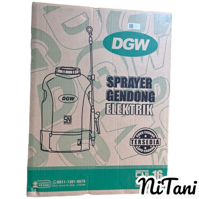 Sprayer Gendong elektrik DGW 16 Liter