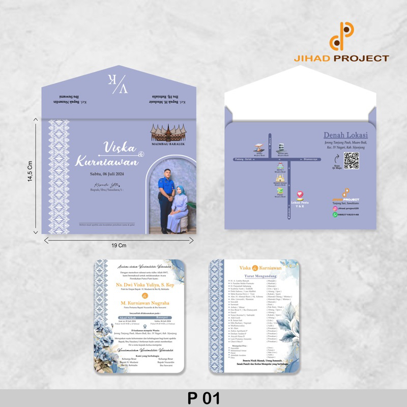 

UNDANGAN PREMIUM HARD COVER FREE FOTO