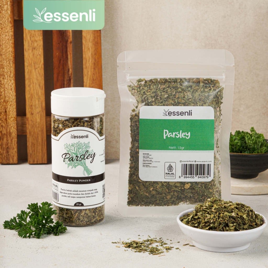 

ESSENLI Daun Parsley Kering Bumbu Rempah