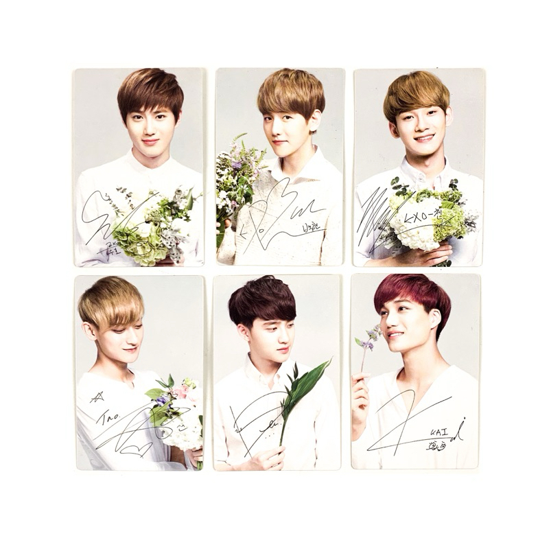 [sharing] EXO - Nature Republic Photocard Ver. 2 (Lipbalm ver.)