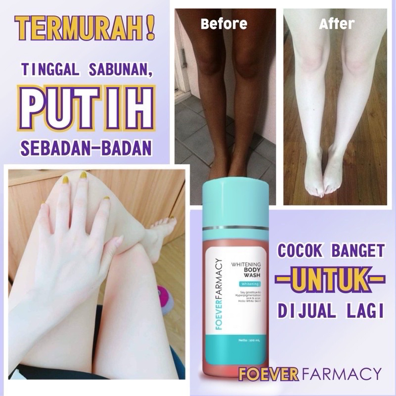 dr Titik Wahyuningsih Brightening Body Wash | Sabun Pemutih Whitening | Sabun Badan Dosis Tinggi | F