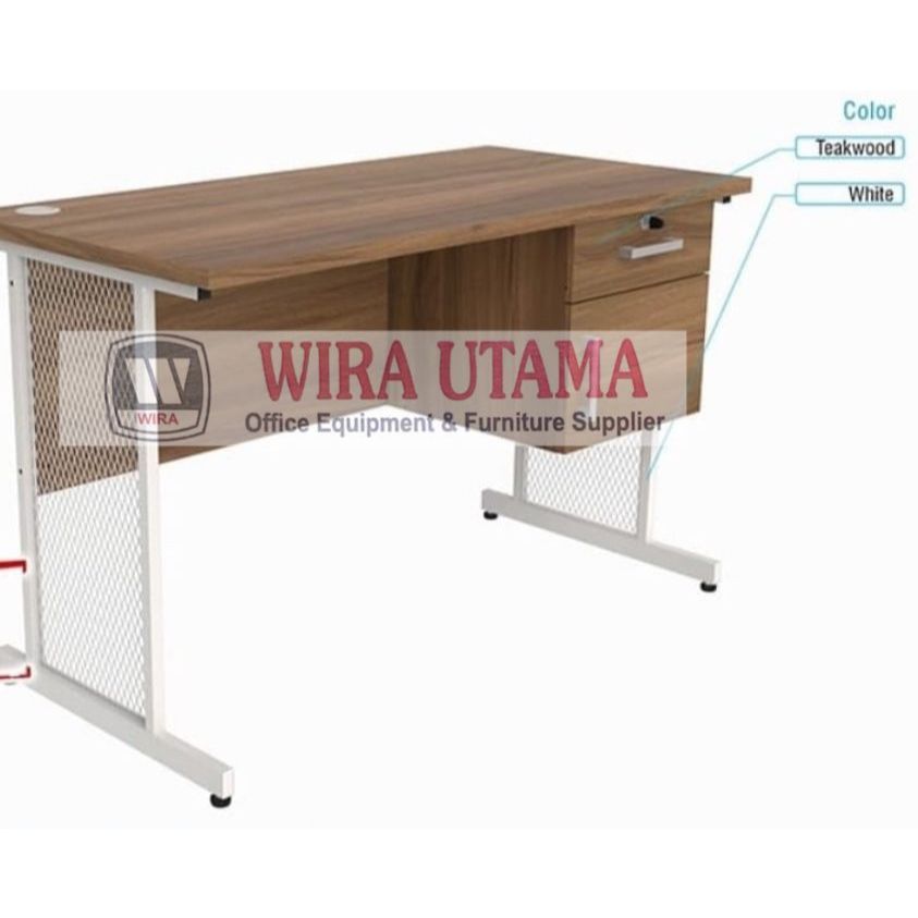 Meja Kaki Besi Expo / Meja Kerja Kaki Besi Expo / Meja Kantor Kaki Besi Expo / Meja Expo OD01 / MEDA