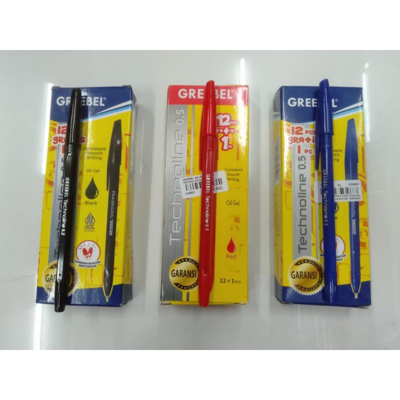 

BOLPOIN GREEBEL TECHNOLINE 0.5 1 PAK (12+1 PCS)