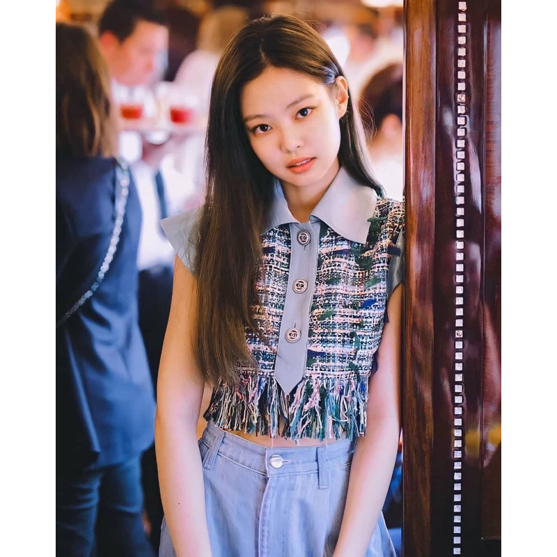 Jennie Tweed Crop Top
